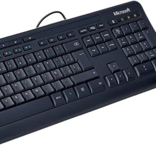 Microsoft 3J2-00008 Kit de Teclado/Mouse, Color Negro