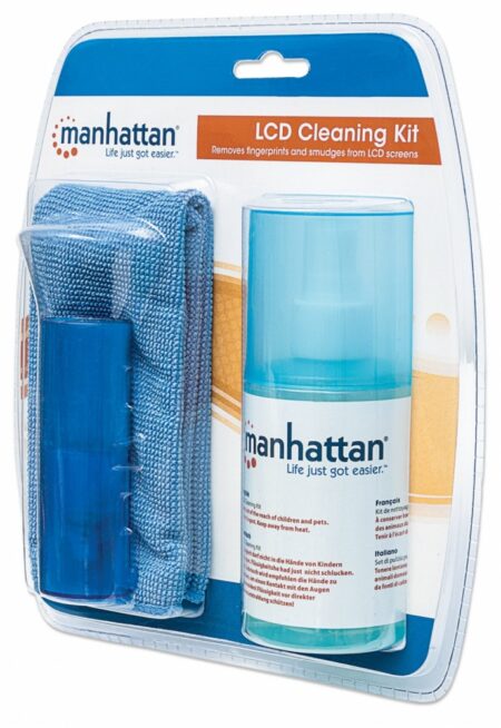 Manhattan Mini Kit de Limpieza para Pantalla LCD, 200ml - Imagen 2