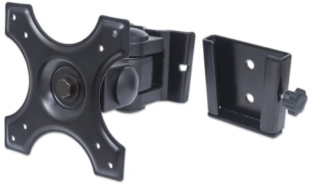 Manhattan Soporte de Pared para Monitor hasta 22'', max. 12KGs, Negro - Imagen 4