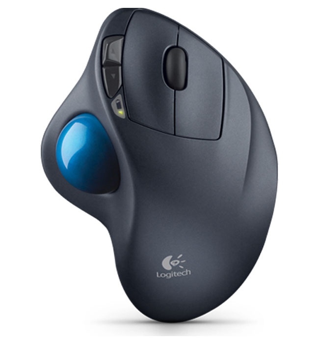 Mouse Logitech Láser M570 Trackball, Inalámbrico, Negro - Imagen 2