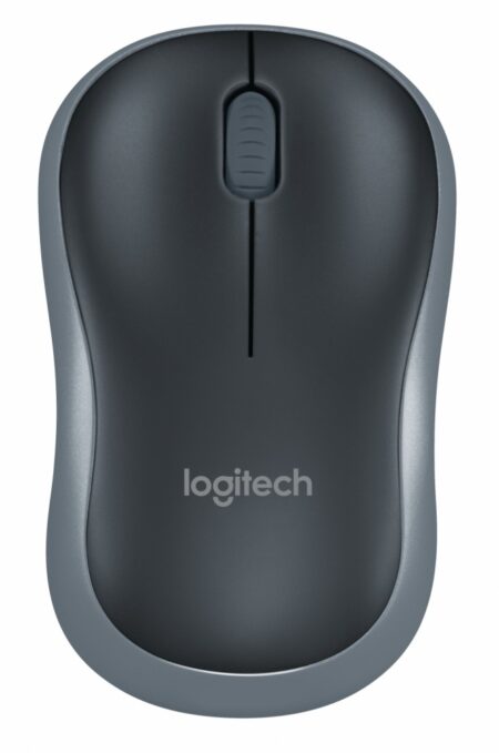 Mouse Logitech Óptico M185, Inalámbrico, USB, Negro