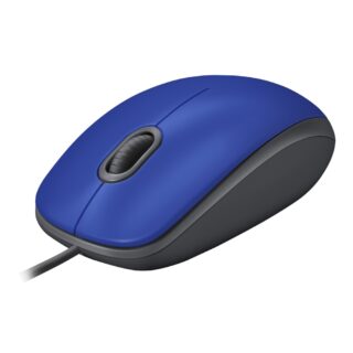 Mouse Logitech Óptico M110 Silent, Alámbrico, USB, 1000DPI, Azul