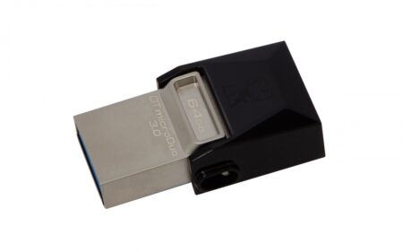Memoria USB Kingston DataTraveler microDuo 3.0, 64GB, USB 3.0 OTG - Imagen 2