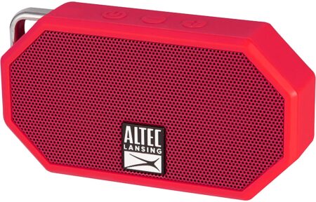 Altec Lansing Bocina Bluetooth Mini Resistente al Agua, Rojo - Imagen 3