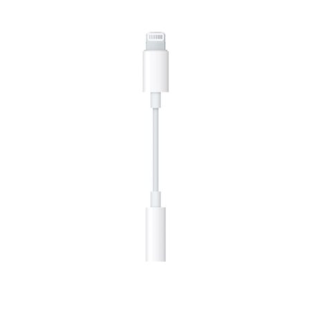 Apple Adaptador Lightning Macho - 3.5mm Hembra, Blanco - Imagen 4