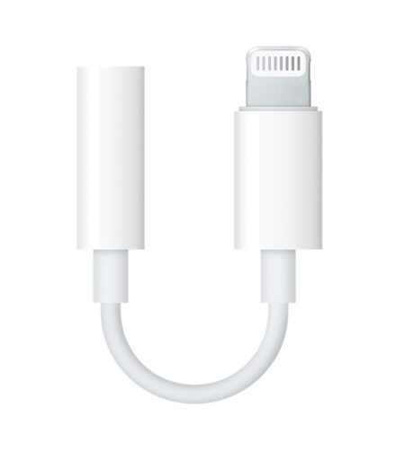 Apple Adaptador Lightning Macho - 3.5mm Hembra, Blanco - Imagen 2