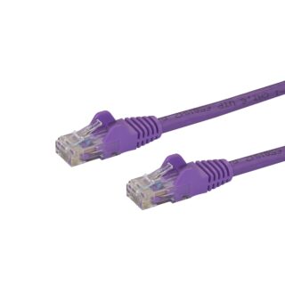 Cable de Red de 3m Púrpura Cat6 UTP
