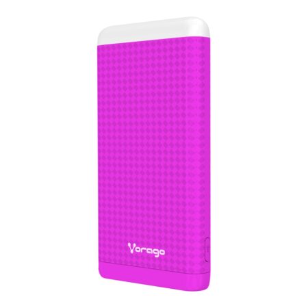 Cargador Portátil Vorago PowerBank PB-400, 10.000mAh, Rosa - Imagen 3