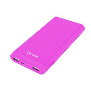 Cargador Portátil Vorago PowerBank PB-400, 10.000mAh, Rosa