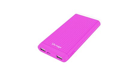 Cargador Portátil Vorago PowerBank PB-400, 10.000mAh, Rosa