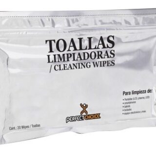 Perfect Choice Toallas Limpiadoras para Laptops y Pantallas