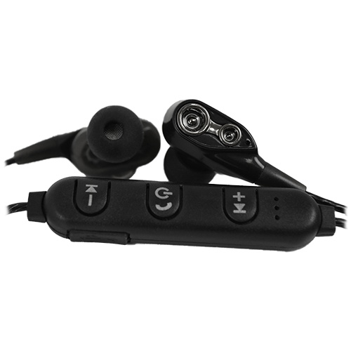 Perfect Choice Audífonos Instrauriculares con Micrófono, Inalámbrico, Bluetooth, Negro - Imagen 6