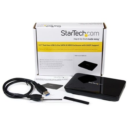 Gabinete de Disco Duro, SATA III, USB 3.0, Negro - Imagen 6