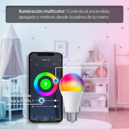 Foco LED Wi-Fi multicolor, de 10W - Imagen 4