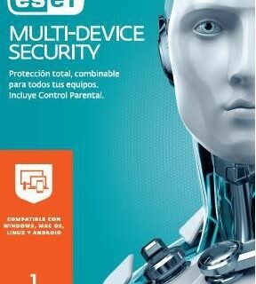 Eset Multi-Device Security, 3 Usuarios, 1 Año, Windows/Mac/Linux/Android