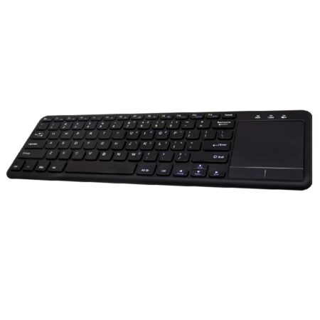 Teclado Techzone TZ18TEC01BT, Inalámbrico, Bluetooth, Negro