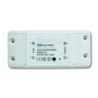 TechZone Interruptor Electrico Inteligente TZBRKSH01, WiFi, Blanco