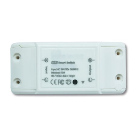 TechZone Interruptor Electrico Inteligente TZBRKSH01, WiFi, Blanco
