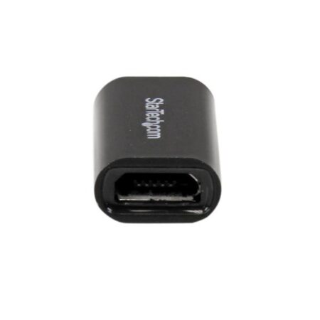 Adaptador Lightning Macho - Micro USB Hembra, para iPhone/iPod/iPad, Negro - Imagen 3