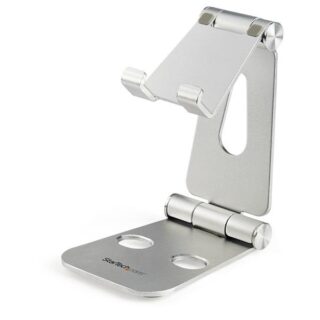 Base para Celular y Tablet max. 13", Plata