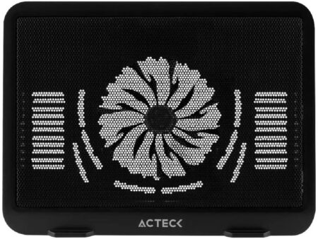 Base para Laptop ACTECK AC929080 para Laptops de hasta 15", 1 ventilador. Color Negro.