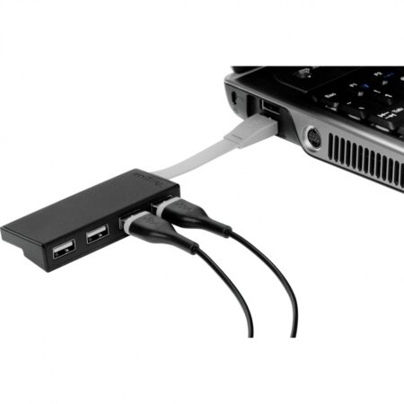 Targus Hub USB 2.0 ACH114US, 4 Puertos, 480 Mbit/s - Imagen 3