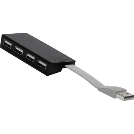 Targus Hub USB 2.0 ACH114US, 4 Puertos, 480 Mbit/s - Imagen 4