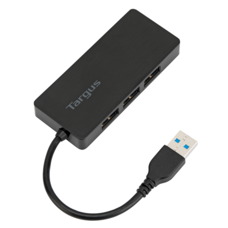 Targus Hub USB A 3.0 de 4 Puertos, Negro - sin Adaptador - Imagen 3