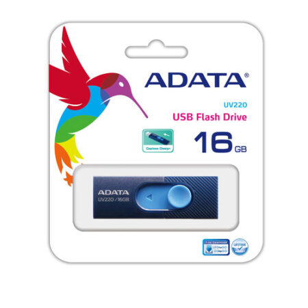 Memoria USB ADATA UV220 16GB AUV220-16G-RBLNV