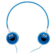 Audífono Diadema Come Galletas Azul