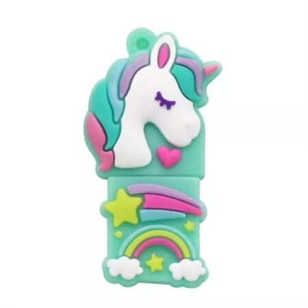 MEMORIA USB BROBOTIX 190432-29 DE 32GB DE UNICORNIO ARCOIRIS