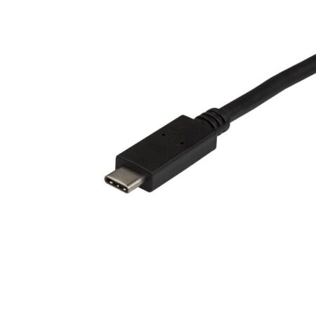 Cable USB A Macho - USB C Macho, 50cm, Negro - Imagen 2