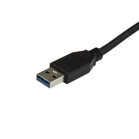 Cable USB A Macho - USB C Macho, 50cm, Negro - Imagen 3