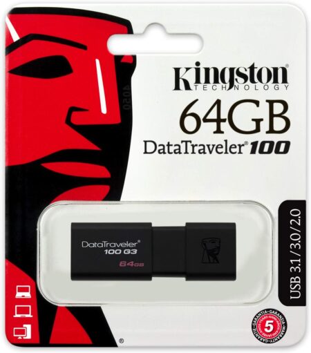 Kingston USB DT100G3 64GB USB 3.1