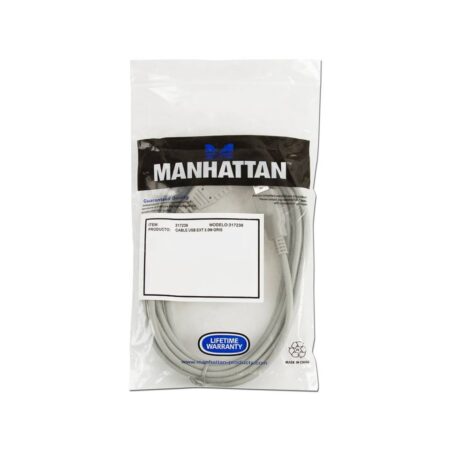 Cable Extensión USB Macho - USB Hembra 3 Metros Gris