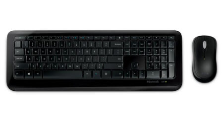 Teclado y Mouse Microsoft 850 - Inalámbrico - USB - Negro PY9-00004 - Imagen 2