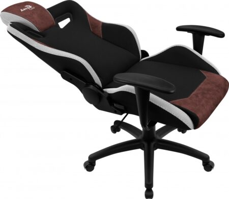 Aerocool Silla Gamer COUNT AeroSuede, hasta 150Kg, Negro/Rojo - Imagen 6