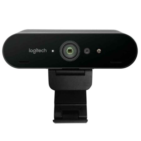 Logitech Webcam con Micrófono BRIO, 4K Ultra HD, 4096 x 2160 Pixeles, USB 3.0, Negro - Imagen 3