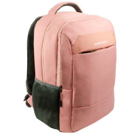 Mochila de Poliéster Fearless para Laptop 15.6", Rosa Perfect Choice - Imagen 2