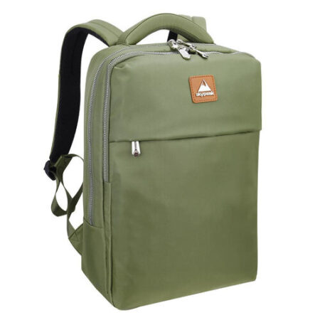 Mochila Skypeak CTA-115GR para Laptop de 15.6". Color Verde - Imagen 2