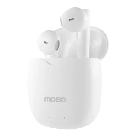 Audífonos Bluetooth Mobo Alpha Blanco - Imagen 2