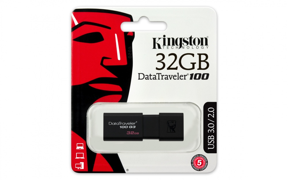 KINGSTON 32GB USB3. DT100G3/32GB - Imagen 2