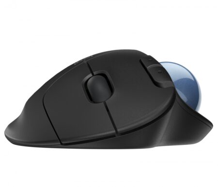 Mouse Ergonómico Logitech Óptico Ergo M575, Inalámbrico, Bluetooth/USB, 2000DPI, Negro - Imagen 3