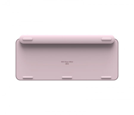 Teclado Logitech Mx Keys Mini, Inalámbrico, RF Wireless/Bluetooth, Rosa (Español) - Imagen 8