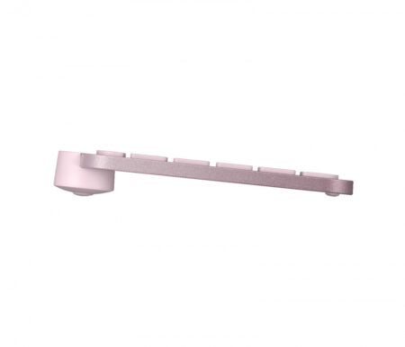 Teclado Logitech Mx Keys Mini, Inalámbrico, RF Wireless/Bluetooth, Rosa (Español) - Imagen 5