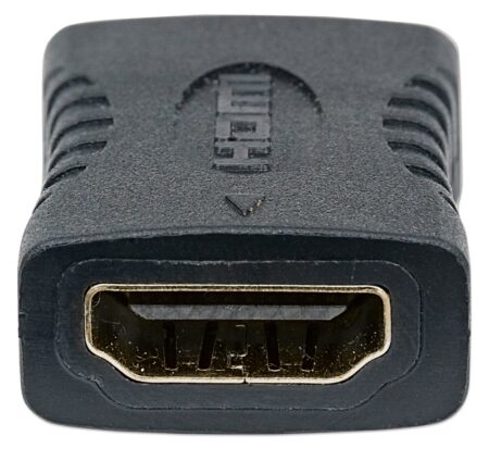 Manhattan Cople HDMI A Hembra - HDMI A Hembra, Conexión Recta, Negro - Imagen 2