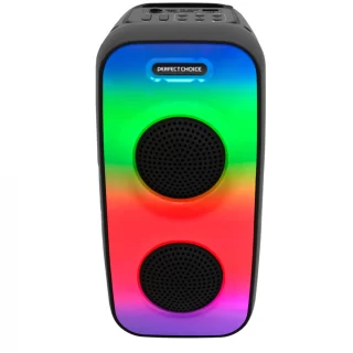 Perfect Choice Bafle Boreal, Bluetooth, Alámbrico/Inalámbrico, 8W RMS, USB, Negro
