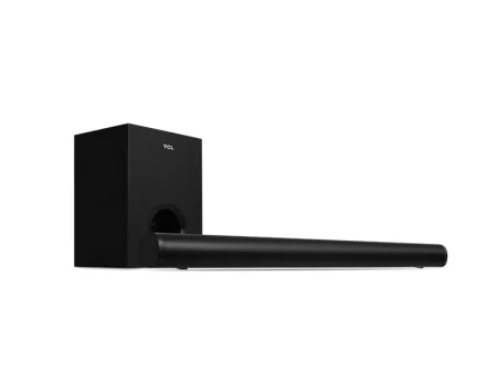 TCL Barra de Sonido con Subwoofer S522W, Bluetooth, Inalámbrico, 2.1, 200W RMS, Negro