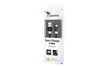Adata Cable Android USB 2.0 A Macho - Micro USB 2.0 B Macho, 1 Metro, Negro - Imagen 7
