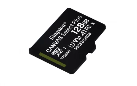 Memoria Flash Kingston Canvas Select Plus, 128GB MicroSDXC UHS-I Clase 10, con Adaptador - Imagen 2